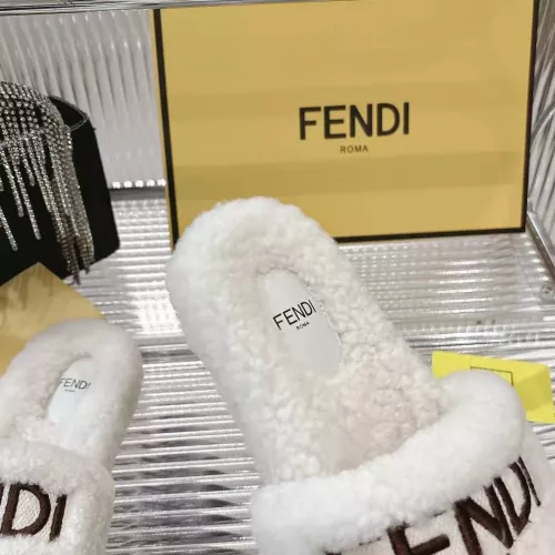 Replica Fendi Slippers For Women #1357607 $92.00 USD for Wholesale