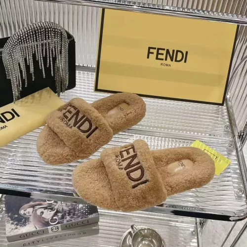 Cheap Fendi Slippers For Women #1357608, $$92.00 USD On Fendi Slippers