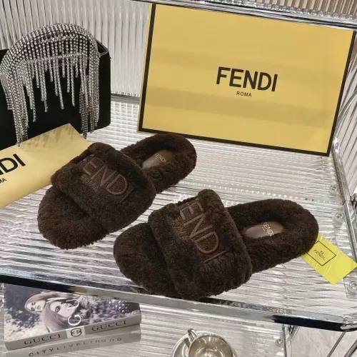 Cheap Fendi Slippers For Women #1357609, $$92.00 USD On Fendi Slippers