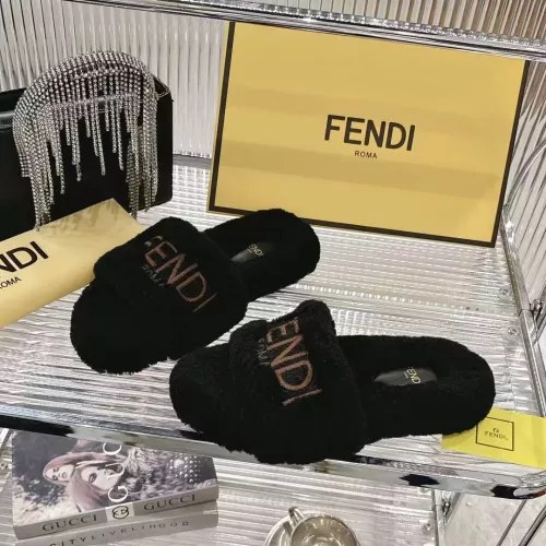 Cheap Fendi Slippers For Women #1357610, $$92.00 USD On Fendi Slippers