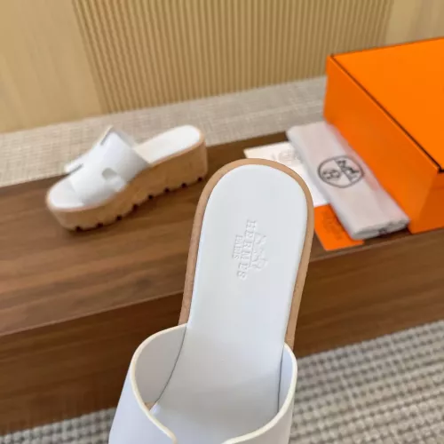 Replica Hermes Slippers For Women #1357611 $82.00 USD for Wholesale