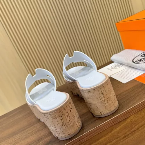 Replica Hermes Slippers For Women #1357611 $82.00 USD for Wholesale