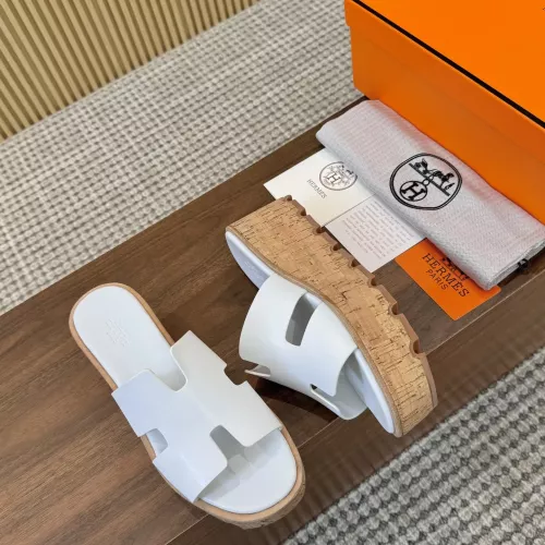 Replica Hermes Slippers For Women #1357611 $82.00 USD for Wholesale