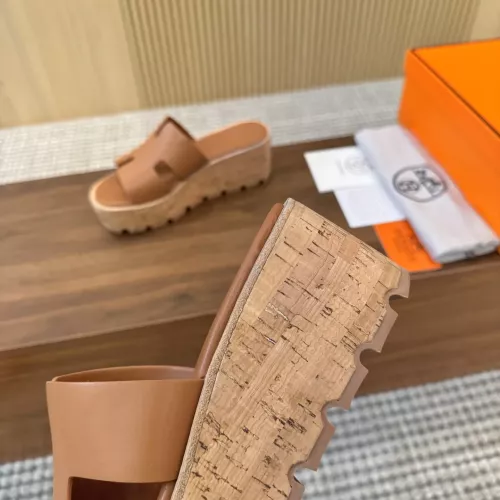 Replica Hermes Slippers For Women #1357612 $82.00 USD for Wholesale