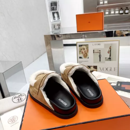 Replica Hermes Slippers For Women #1357637 $92.00 USD for Wholesale