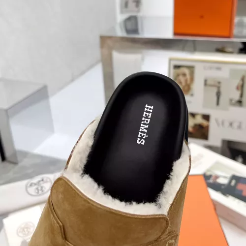 Replica Hermes Slippers For Women #1357637 $92.00 USD for Wholesale