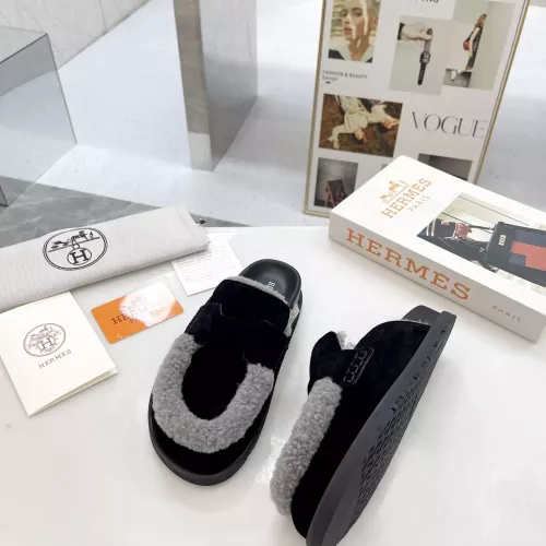 Replica Hermes Slippers For Women #1357639 $92.00 USD for Wholesale