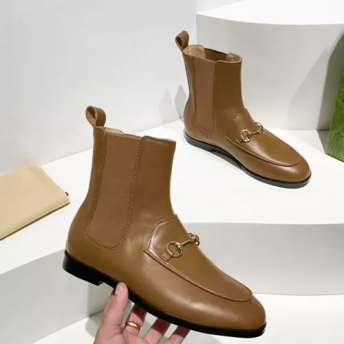 Replica Gucci Boots For Women #1357640 $98.00 USD for Wholesale