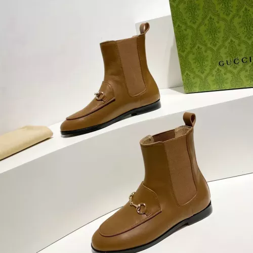 Replica Gucci Boots For Women #1357640 $98.00 USD for Wholesale