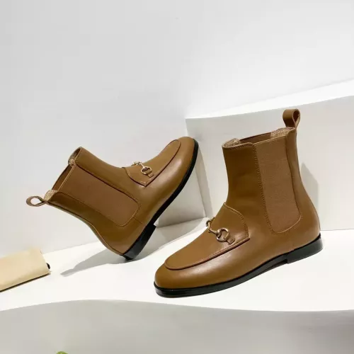 Replica Gucci Boots For Women #1357640 $98.00 USD for Wholesale