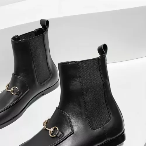 Replica Gucci Boots For Women #1357641 $98.00 USD for Wholesale