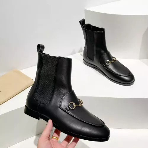 Replica Gucci Boots For Women #1357641 $98.00 USD for Wholesale
