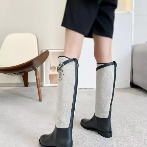 Replica Hermes Boots For Women #1357666 $115.00 USD for Wholesale
