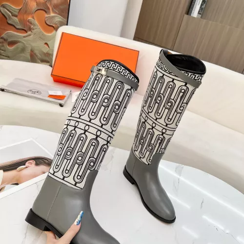 Replica Hermes Boots For Women #1357674 $118.00 USD for Wholesale