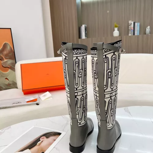 Replica Hermes Boots For Women #1357674 $118.00 USD for Wholesale