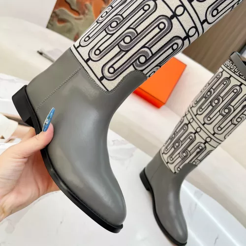 Replica Hermes Boots For Women #1357674 $118.00 USD for Wholesale