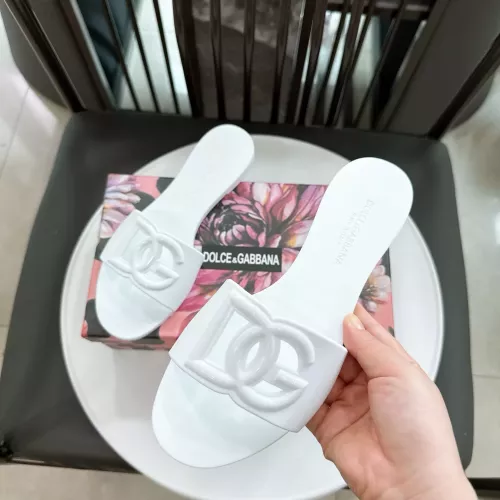 Replica Dolce & Gabbana D&G Slippers For Women #1357683 $48.00 USD for Wholesale