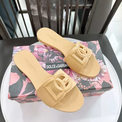 Replica Dolce & Gabbana D&G Slippers For Women #1357684 $48.00 USD for Wholesale