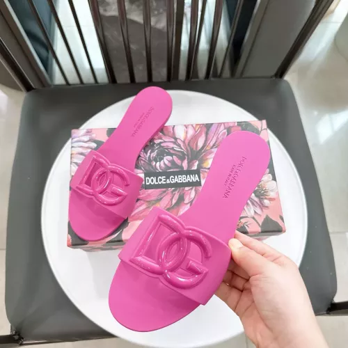 Replica Dolce & Gabbana D&G Slippers For Women #1357686 $48.00 USD for Wholesale