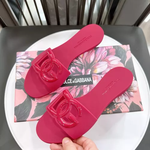 Replica Dolce & Gabbana D&G Slippers For Women #1357687 $48.00 USD for Wholesale