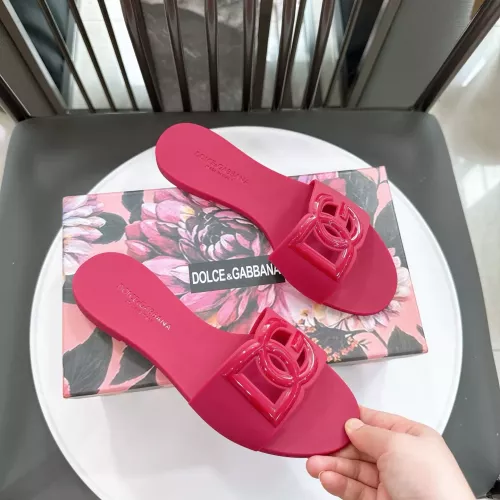Replica Dolce & Gabbana D&G Slippers For Women #1357687 $48.00 USD for Wholesale