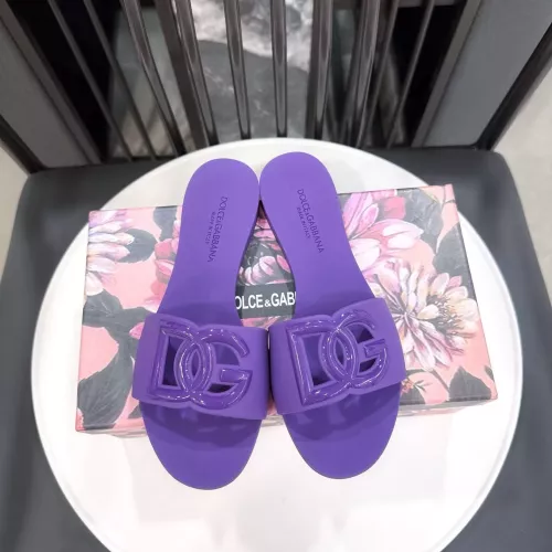 Cheap Dolce &amp; Gabbana D&amp;G Slippers For Women #1357688, $$48.00 USD On Dolce &amp; Gabbana D&amp;G Slippers