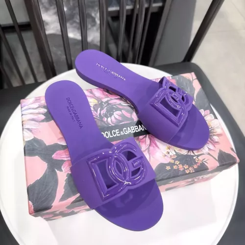 Replica Dolce & Gabbana D&G Slippers For Women #1357688 $48.00 USD for Wholesale