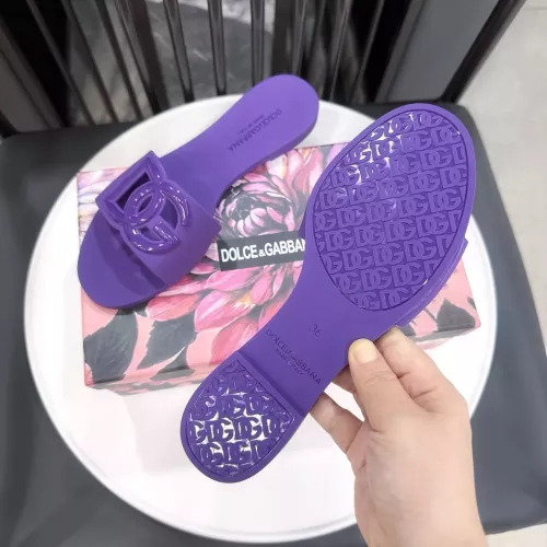 Replica Dolce & Gabbana D&G Slippers For Women #1357688 $48.00 USD for Wholesale