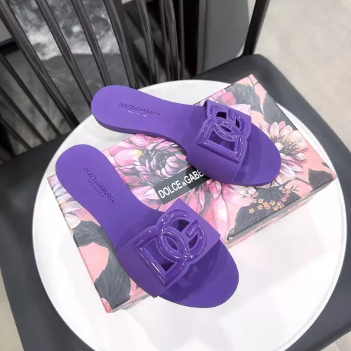 Replica Dolce & Gabbana D&G Slippers For Women #1357688 $48.00 USD for Wholesale