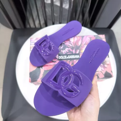Replica Dolce & Gabbana D&G Slippers For Women #1357688 $48.00 USD for Wholesale