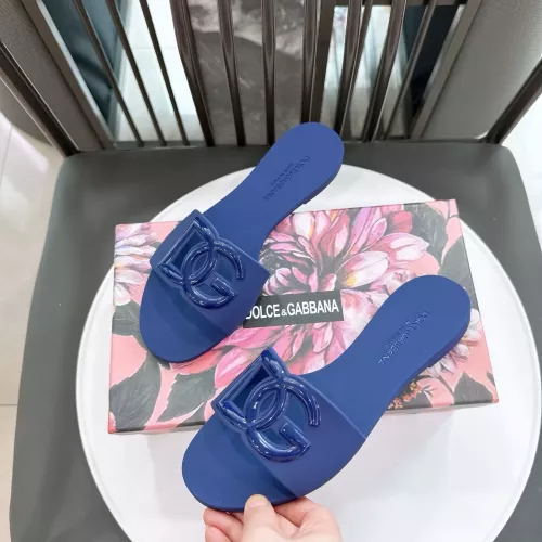 Replica Dolce & Gabbana D&G Slippers For Women #1357690 $48.00 USD for Wholesale
