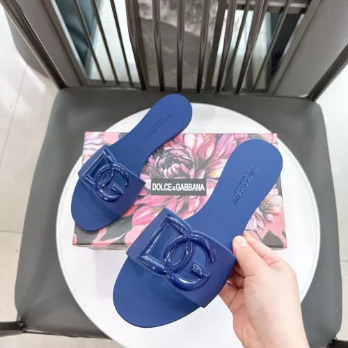 Replica Dolce & Gabbana D&G Slippers For Women #1357690 $48.00 USD for Wholesale