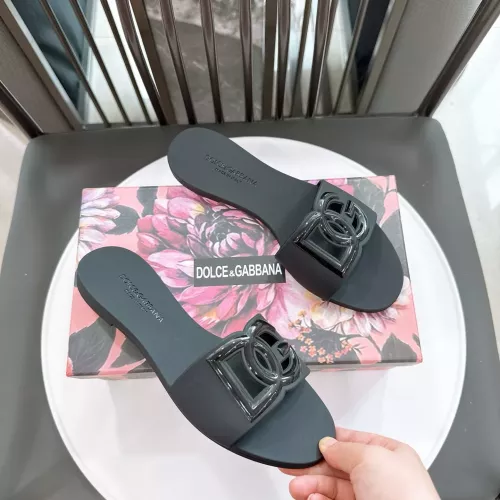 Replica Dolce & Gabbana D&G Slippers For Women #1357691 $48.00 USD for Wholesale
