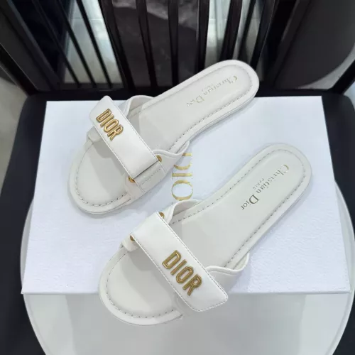 Replica Christian Dior Slippers For Women #1357700 $64.00 USD for Wholesale