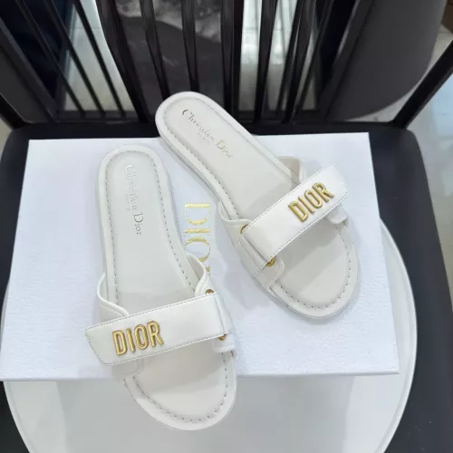 Replica Christian Dior Slippers For Women #1357700 $64.00 USD for Wholesale