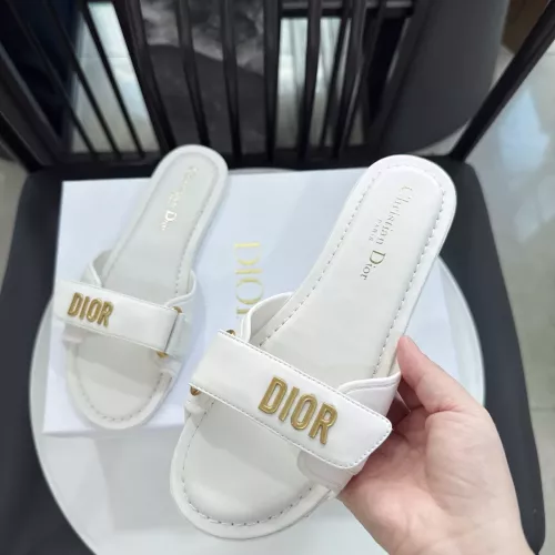 Replica Christian Dior Slippers For Women #1357700 $64.00 USD for Wholesale