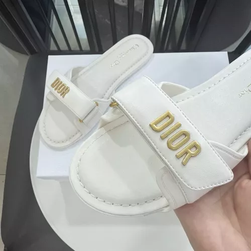 Replica Christian Dior Slippers For Women #1357700 $64.00 USD for Wholesale