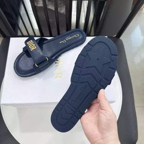 Replica Christian Dior Slippers For Women #1357701 $64.00 USD for Wholesale