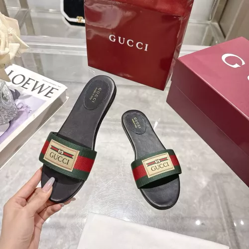 Replica Gucci Slippers For Women #1357702 $72.00 USD for Wholesale