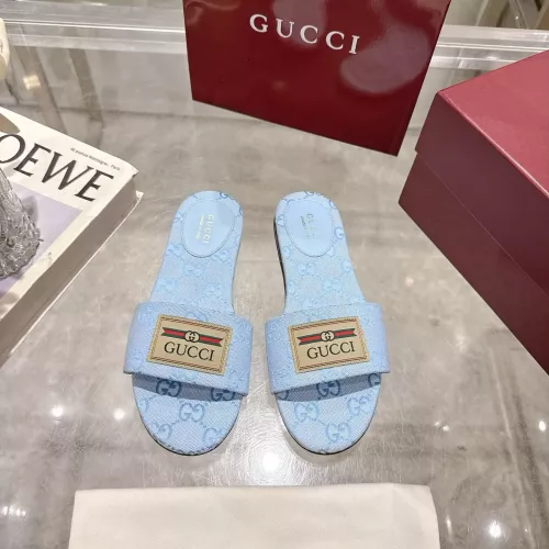Replica Gucci Slippers For Women #1357705 $72.00 USD for Wholesale