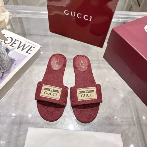 Replica Gucci Slippers For Women #1357706 $72.00 USD for Wholesale