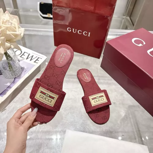 Replica Gucci Slippers For Women #1357706 $72.00 USD for Wholesale