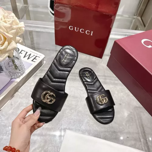 Replica Gucci Slippers For Women #1357710 $76.00 USD for Wholesale