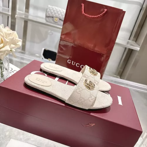 Replica Gucci Slippers For Women #1357712 $76.00 USD for Wholesale