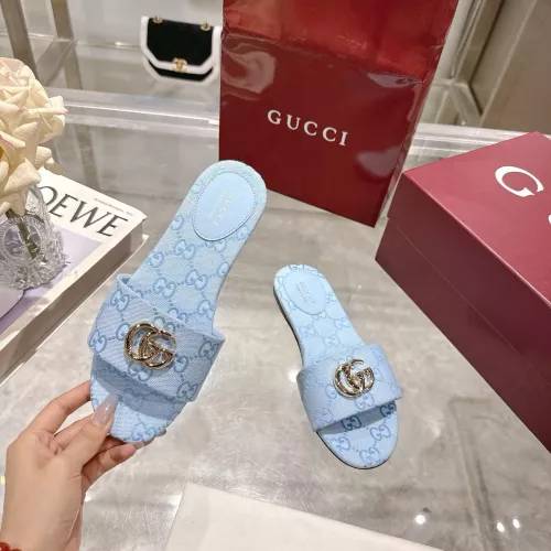 Replica Gucci Slippers For Women #1357713 $76.00 USD for Wholesale