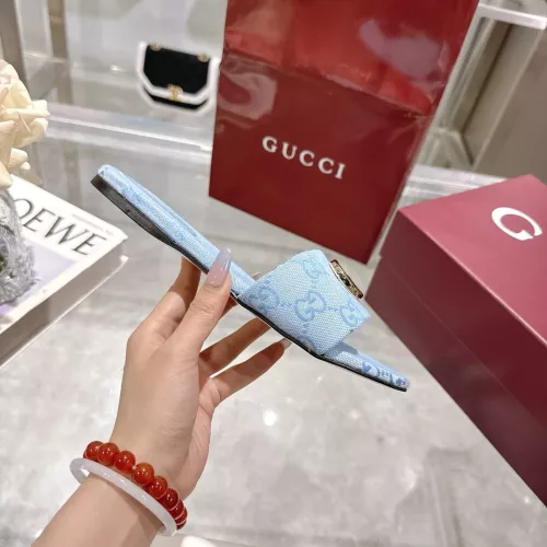 Replica Gucci Slippers For Women #1357713 $76.00 USD for Wholesale