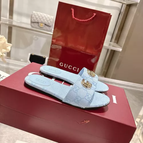 Replica Gucci Slippers For Women #1357713 $76.00 USD for Wholesale