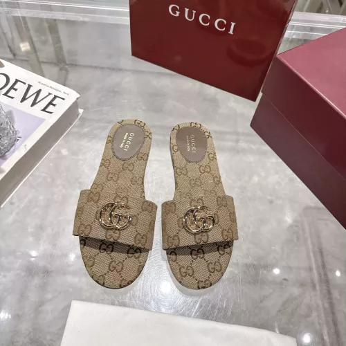 Replica Gucci Slippers For Women #1357714 $76.00 USD for Wholesale