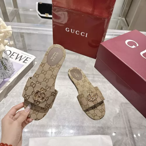 Replica Gucci Slippers For Women #1357714 $76.00 USD for Wholesale