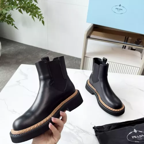 Replica Prada Boots For Women #1357732 $108.00 USD for Wholesale